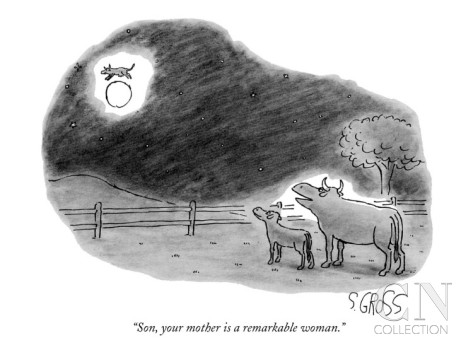 cartoonist Sam Gross, found at Conde Nast collection (orginally in The New Yorker)
