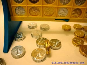 hot-glue two pieces to match thickness of checker