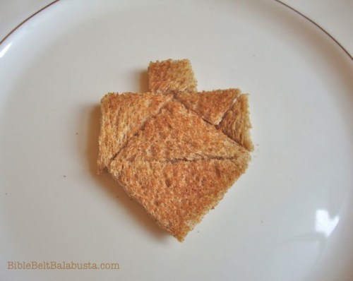 tangram dreidel toast