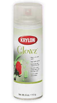 Glow-in-the-dark spray paint 