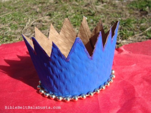 Re-Purposed Coffee Sleeve Crown
