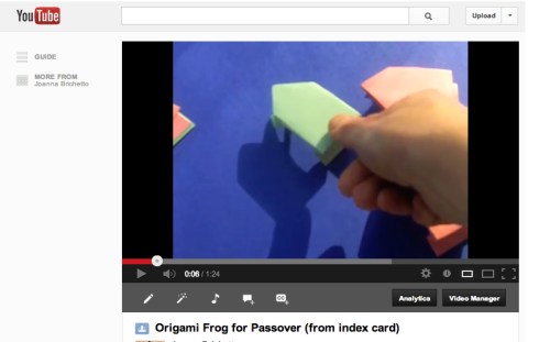 my quickie DIY video 