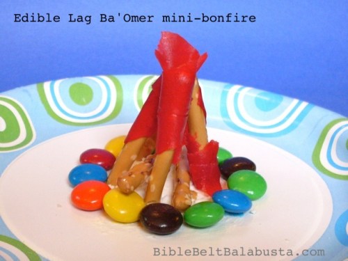 Edible fire for Lag Ba'Omer