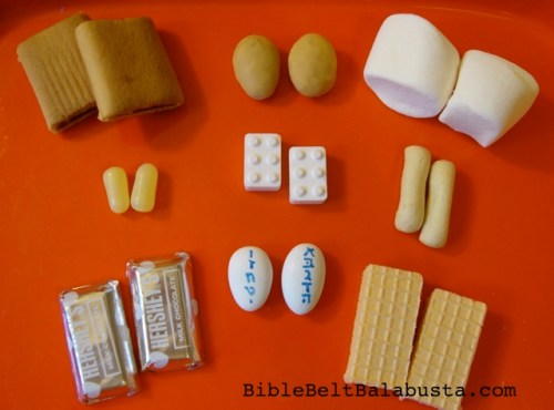 edible Ten Commandment Tablets for cupcake toppers