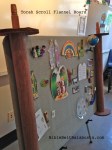 Torah Scroll flannel board | Bible Belt Balabusta