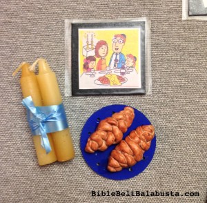 to represent the holiday of Shabbat