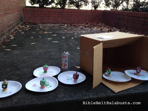 spray outside or you will die