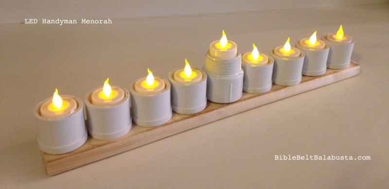Manorah (Handyman Menorah) PVC fittings