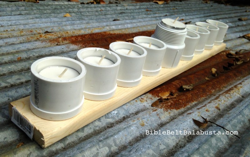 Manorah (manly menorah) PVC fittings