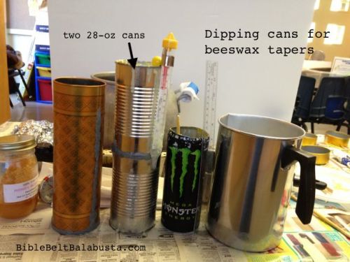 evidence of my quest. The double bean can is abotu 12 inches high. The winner.