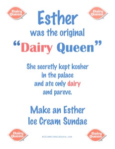 for display on ice cream buffet table