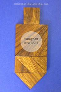 Tangram dreidel