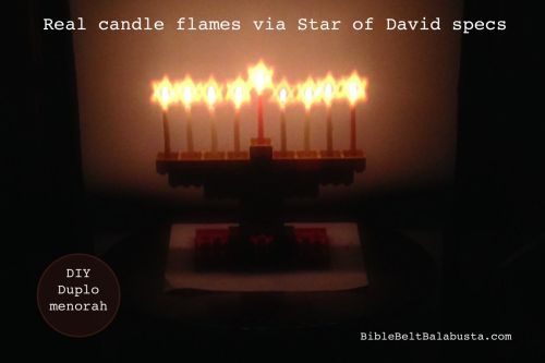 Stars are crisper in person, I promise. I held the glasses over my camera lens.