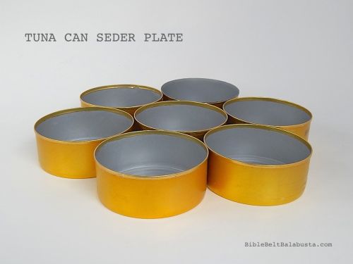 Center can is spacer while gluing. Keep it for decor or remove.