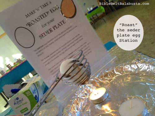 Roast a beitzah (egg) to take home for your seder plate