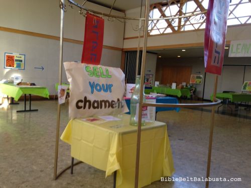 puffy sign for Sell Your Chametz