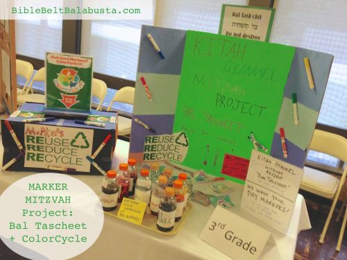 Marker Mitzvah Display 