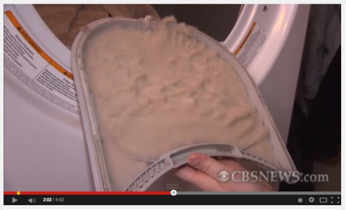 dryer lint so unrealistically smooth it made national news
