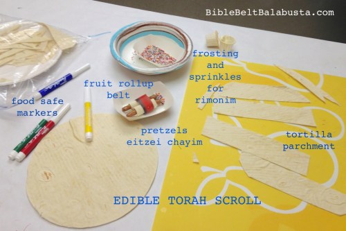 Tortilla Torah supplies