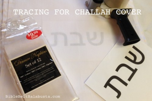 traceable letters taped underneath